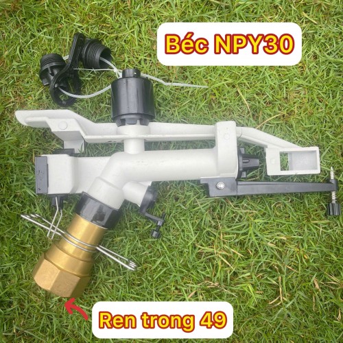 Béc NPY30 - Béc đồng cánh đập tưới phun mưa bán kính tưới 23 mét