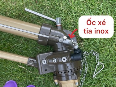 Béc BT42 - BÉC TƯỚI PHUN MƯA CÓ 3 TIA , XẺ TIA 2 CẤP ĐỘ, TƯỚI NƯỚC CÓ CẶN ,KHÁNG GIÓ TỐT