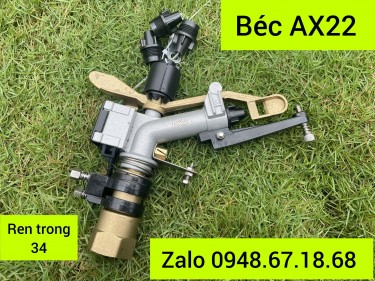 Tổng hợp béc súng tưới phun mưa bán kính lớn cho bơm điện nhỏ 1 pha